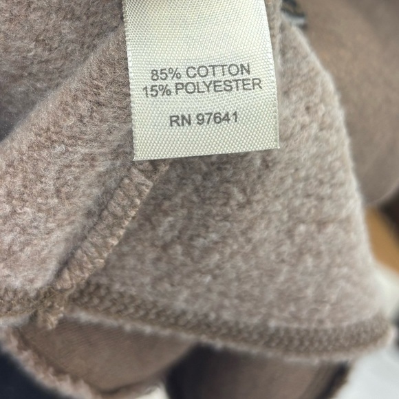 J. Jill Cotton Blend Button Soft Touch Soft Brown Blazer Jacket Medium - Picture 4 of 4